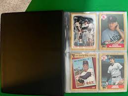 Boston Red Sox 1987 Topps Team Set with 40 card collector ...