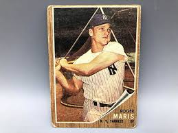 1962 Topps Roger Maris Blasts 61st
