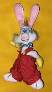 1987 Vintage Disney's Roger Rabbit And BENNY THE CAB Plush ...