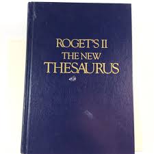 Roget's II The NewThesaurus Vintage Book Hardcover 1980 Thumb Index | eBay
