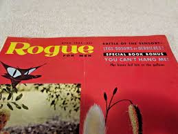 Rogue For Men Magazine April 1958 | eBay