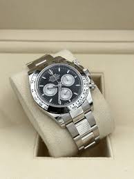 Rolex Daytona White Gold Black Dial 126509 40 MM Men's Watch ...