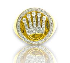 3.8ctw Men's Diamond Ring 10k – The Gold SuperStore