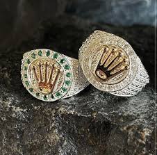 HOT ! Anillo Rolex Oro Laminado Oro 14k Anillo Rolex De ...