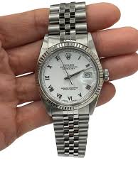 Rolex 36mm Jubilee Datejust Watch Stainless Steel Factory ...