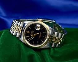 Rolex Oyster Perpetual Datejust Watch 18K Yellow Gold &stainless Steel Ref.16233 - Etsy