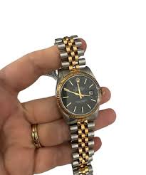 Gents Rolex Date Just 1984 Stainless Steel Case 18KT Bezel ...