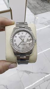 Rolex Datejust 36MM 116200 Roman Dial Diamond Bezel Oyster ...
