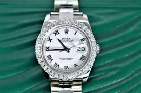 White Diamond Rolex Oyster Perpetual Datejust | Fine Jewelry ...