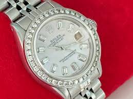 Rolex Datejust Pink Mother of Pearl Diamond 26mm Ladies ...