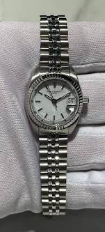 Ladies' White Dial Watch – Devan's Diamond Co.