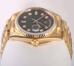 Rolex Day-Date 36mm 18038 President 18K Yelow Gold Fluted ...