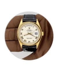 Rolex Day-Date 36 Yellow Gold / Fluted / Cream / Roman ...