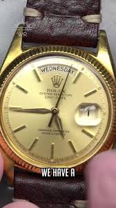 Preserving Rolex Legacy: Vintage Watch Restoration with Care ...