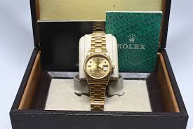 Rolex Day-Date 36mm President Diamond Gold Watch 18038 Men's ...
