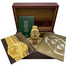 Rolex President Day-Date 18238 Yellow Gold Champagne Dial ...