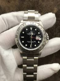 Rolex Explorer II Y Serial SEL 16570 Black Dial Automatic Men's Watch – Signature Watches