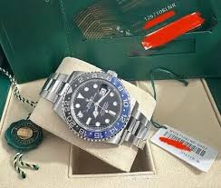 2025 Brand New Rolex GMT Batman GMT-MASTER II Black ...