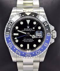 Rolex GMT-MASTER II 116710 BLNR BATMAN Black/Blue Ceramic ...