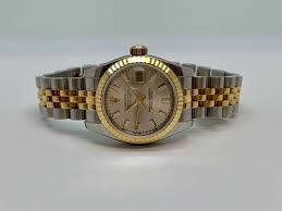 Rolex Lady-Datejust 179173 26mm Silver Dial 18K/SS year 2006 ...