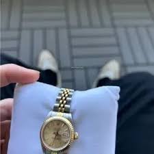 Rolex | Jewelry | Rolex Datejust Champagne Dial 8k Gold 69173 | Poshmark