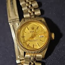 Rolex | Accessories | Vintage Rolex Gold Oyster Perpetual ...
