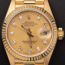 Presidential Rolex Datejust 69178 18K Yellow Gold Watch ...