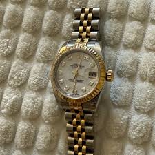 Rolex | Accessories | Sold Rolex Lady Datejust 26mm Mother Of Pearl Dial Diamond Markers 8k | Poshmark