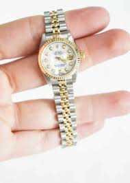 Rolex 26MM Datejust Lady's Watch 18K Yellow Gold Steel Ref 69173 – NGDC.LA