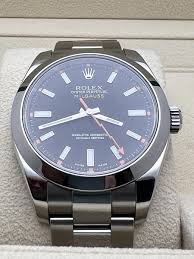 Rolex Milgauss 116400 Black Dial 40mm Automatic Full Set Box Papers 2018 | eBay