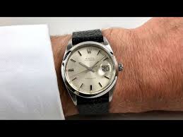 Rolex Oysterdate Ref. 6694, circa 1963 - YouTube