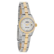 Pre-owned Rolex Datejust 69163 Stainless Steel White dial