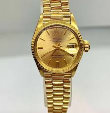 Rolex Gold Oyster Perpetual Datejust 6917 For Women, 70's at 1stDibs | rolex oyster perpetual datejust price, rolex oyster perpetual price, rolex 6917