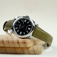 Rolex Oyster Perpetual Straps - Chevre Army – Liger Straps
