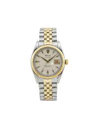 Rolex Datejust 36mm | Yellow | FARFETCH