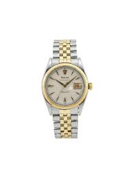 Pre-owned Rolex Datejust 36mm In Yellow | ModeSens