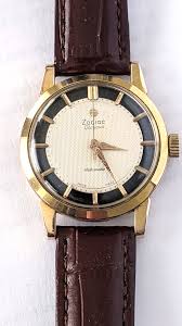 Beautiful Vintage Zodiac Glorious Gold Filled Automatic Mens ...