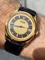 Very rare Rolex Oysterdate Precision 6294 RARE Honeycomb ...