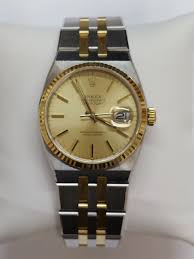 1986 ROLEX OYSTERQUARTZ DATEJUST 18K GOLD & STAINLESS STEEL ...