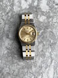 Vintage Rolex Datejust Oysterquartz 17013 80s Two Tone ...