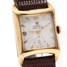 Gent's Vintage Gold Precision Watch, Rolex (Lot 2289 ...