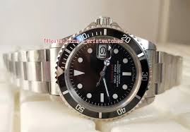 Classic 40mm Mens Stainless Steel Watch - Vintage Style ...