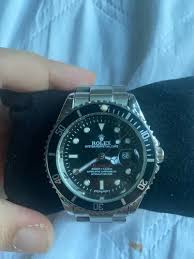 Rolex Submariner Date Preto Eta Prateado Preto Preto ...
