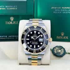 Rolex Unworn 2025, Sea-Dweller, 18k Two-Tone Black, 126603 ...