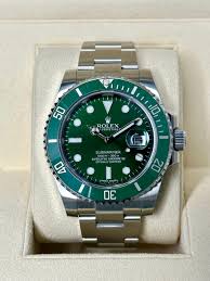 2015 Rolex Submariner "Hulk" 40mm 116610LV Green Dial