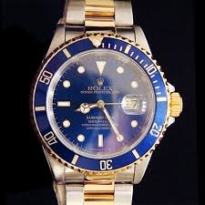 Mens Rolex Submariner Date 18k Yellow Gold & Steel Watch ...
