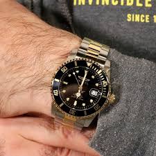 Invicta Men's Pro Diver Automatic 44mm Two Tone, Black dial ...