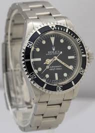 1982 Rolex Submariner Black 40mm Stainless Steel Automatic ...