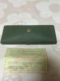 1960s Antique Rolex Empty Box and Guarantee Only vintage ...
