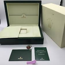 Rolex Watch Box Jewelry Case 33.00.64 Green Card Case Red ...